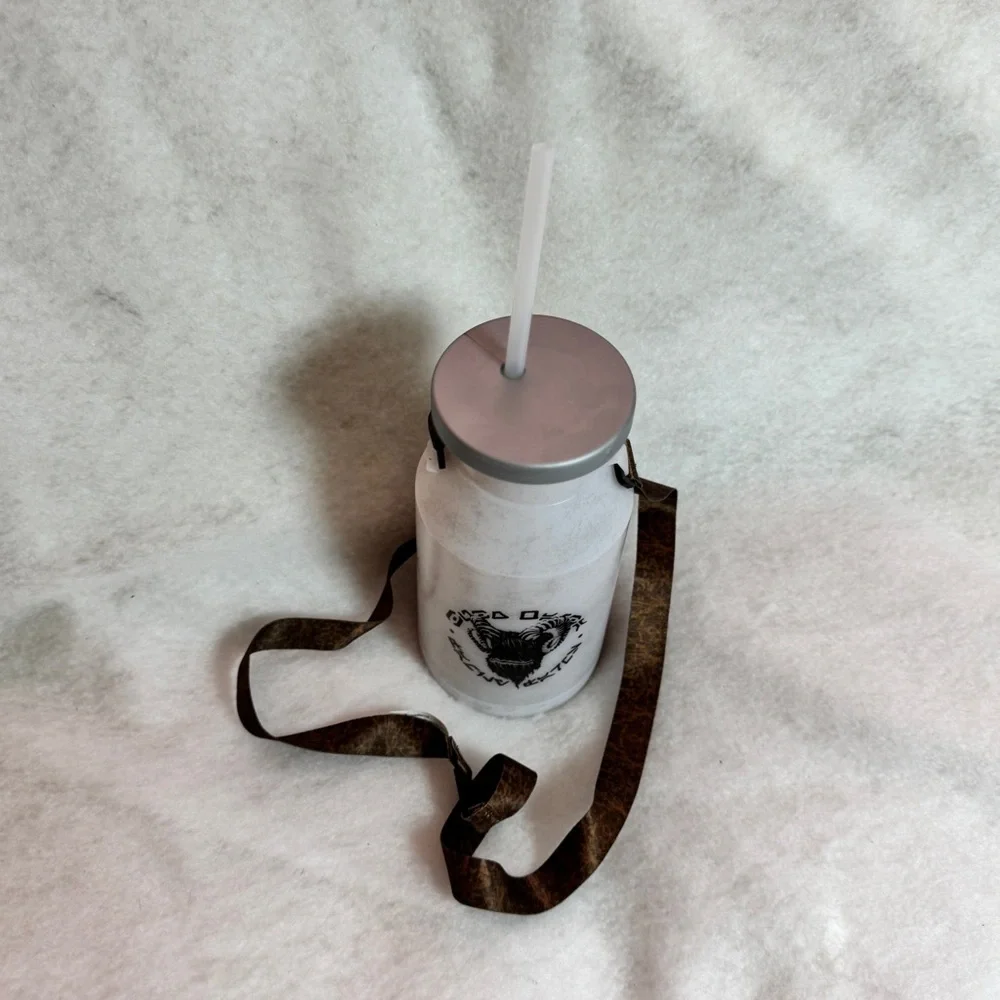 Disney Parks Star Wars Galaxy's Edge Bantha Blue Milk Light Up Sipper Bottle Jug